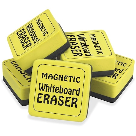 WB Eraser, Magnetic, 2Wx1/2Lx2H, 12/PK, YW PK